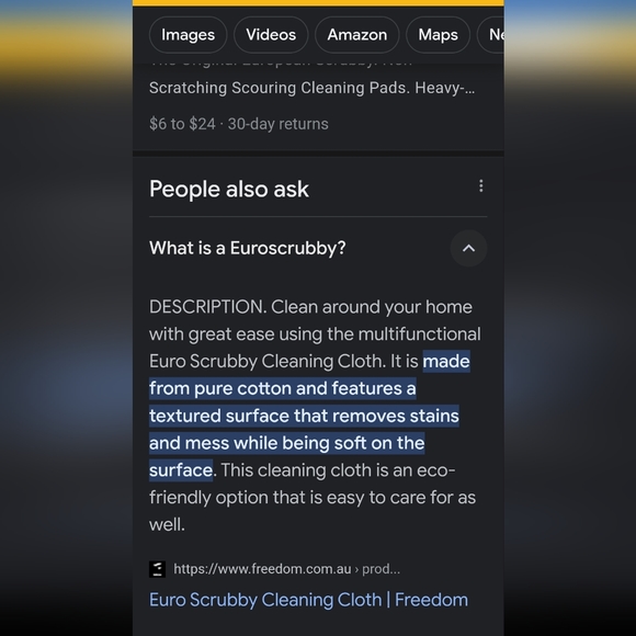 NWT 3 pack of euro scrubbies clean anything no scratches make grea - Picture 2 of 4